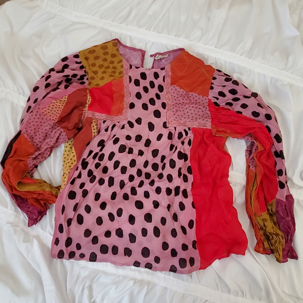 Bl-nk Miranda Peasant Blouse